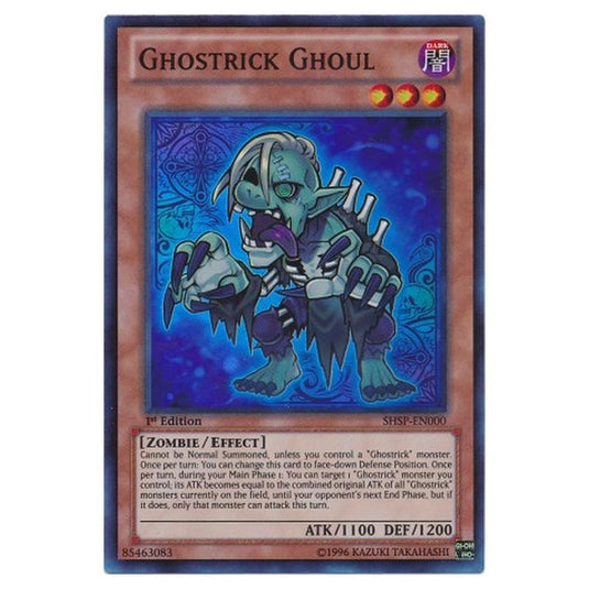 Yu-Gi-Oh! - Shadow Specters - Ghostrick Ghoul (Super Rare) SHSP-EN000