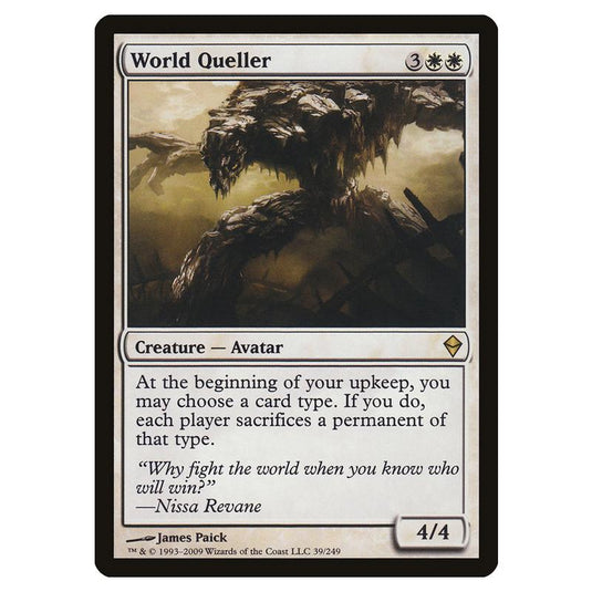 Magic The Gathering - Zendikar - World Queller - 39/249