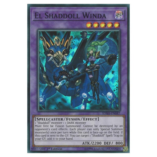 Yu-Gi-Oh! - Structure Deck - Shaddoll Showdown - El Shaddoll Winda (Super Rare) SDSH-EN047