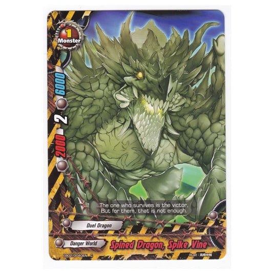 Future Card Buddyfight - Great Clash Dragon VS Danger - Spined Dragon Spike Vine - 40/48