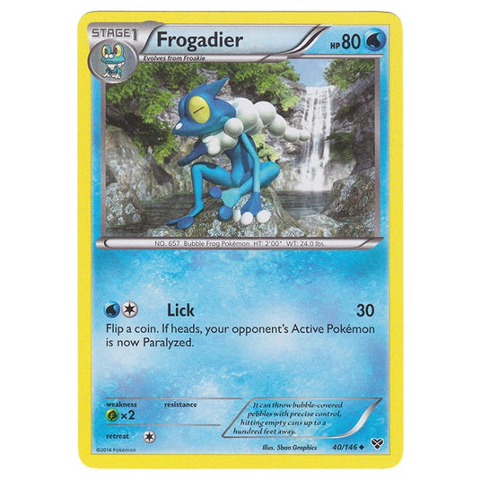Pokemon - XY Base Set - Frogadier - 40/146