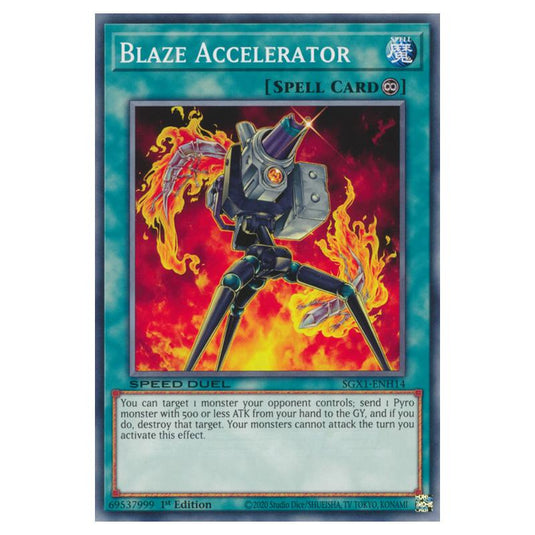 Yu-Gi-Oh! - Speed Duel GX - Duel Academy Box - Blaze Accelerator (Common) SGX1-ENH14