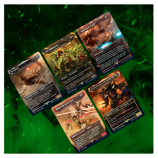 Magic the Gathering - Secret Lair - Drop Series - Secret Lair x Warhammer 40,000: Orks (Traditional Foil Edition)