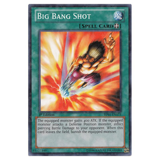 Yu-Gi-Oh! - Battle Pack - Epic Dawn - Big Bang Shot (Starfoil Rare) BP01-EN075