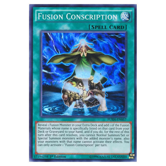Yu-Gi-Oh! - Fusion Enforcers - Fusion Conscription (Super Rare) FUEN-EN057