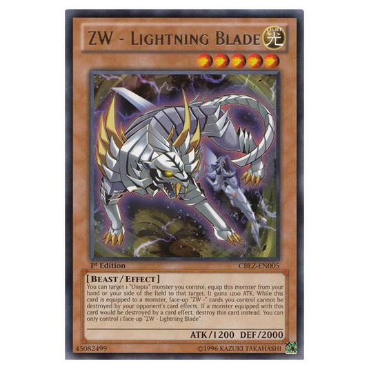 Yu-Gi-Oh! - Cosmo Blazer - ZW - Lightning Blade (Rare) CBLZ-EN005