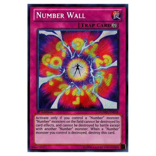 Yu-Gi-Oh! - Number Hunters - Number Wall (Secret Rare) NUMH-EN058