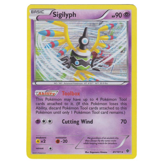 Pokemon - Black & White - Plasma Blast - Sigilyph - 41/101