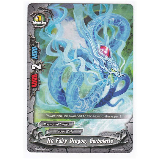 Future Card Buddyfight - Immortal Entities - Ice Fairy Dragon, Garbolette - 41/48