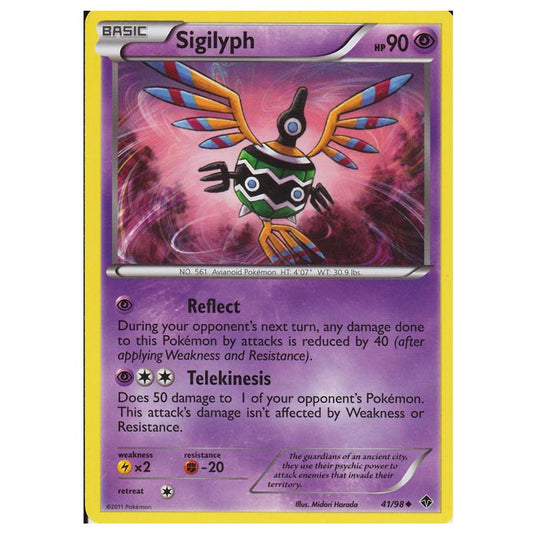Pokemon - Black & White - Emerging Powers - Sigilyph 41/98