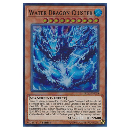 Yu-Gi-Oh! - Legendary Duelists - Water Dragon Cluster (Super Rare) LEDU-EN036