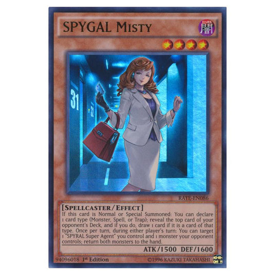 Yu-Gi-Oh! - Raging Tempest - SPYGAL Misty (Ultra Rare) RATE-EN086