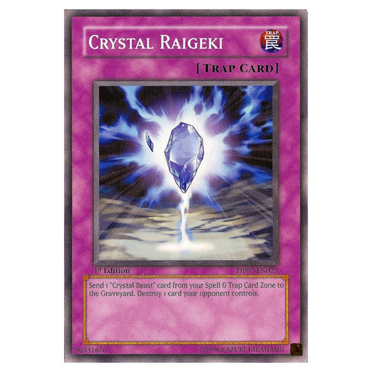 Yu-Gi-Oh! - Duelist Pack - Jesse Anderson - Crystal Raigeki (Common) DP07-EN023