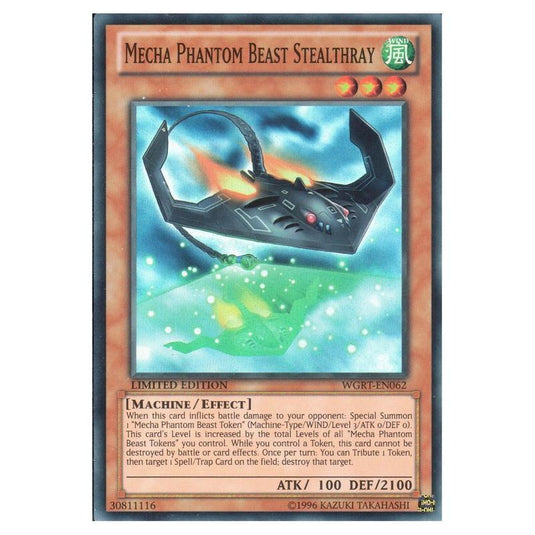 Yu-Gi-Oh! - War of the Giants Reinforcements - Mecha Phantom Beast Stealthray (Super Rare) WGRT-EN062