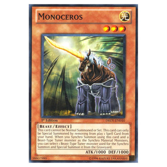 Yu-Gi-Oh! - Duelist Revolution - Monoceros (Common) DREV-EN010