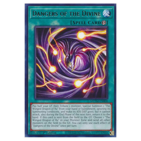 Yu-Gi-Oh! - Maze of the Master - Dangers of the Divine (Rare) MZTM-EN008