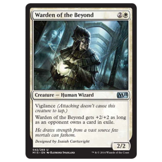 Magic the Gathering - M15 Core Set - Warden of the Beyond - 42/269