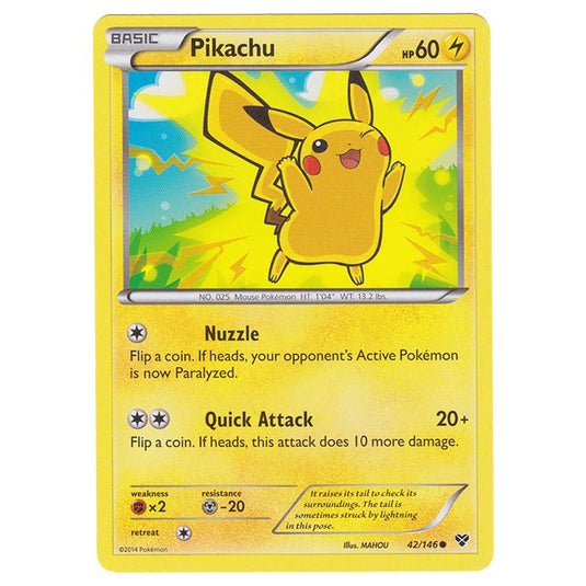 Pokemon - XY Base Set - Pikachu - 42/146