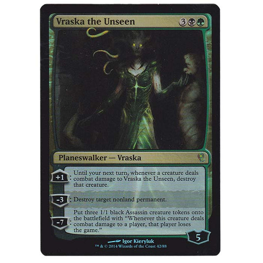 Magic the Gathering - Jace vs Vraska - Vraska the Unseen (Foil) - 42/88