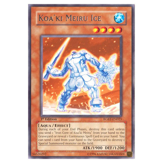 Yu-Gi-Oh! - Raging Battle - Koa'ki Meiru Ice (Rare) RGBT-EN025