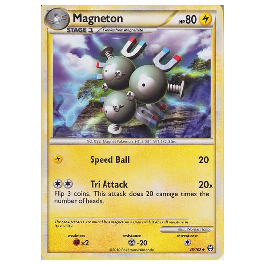 Pokemon - HGSS - Triumphant - Magneton 43/102