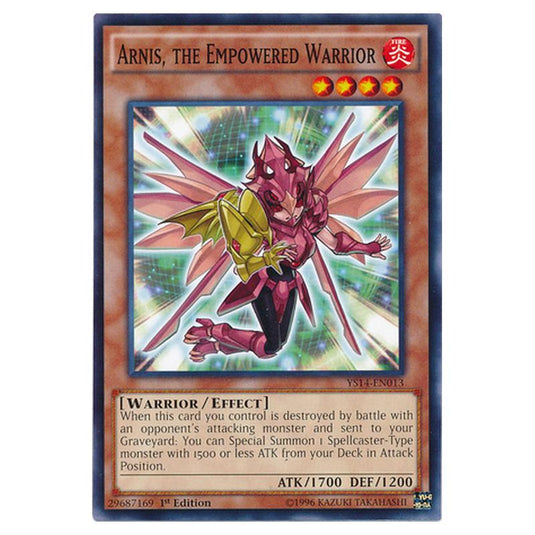 Yu-Gi-Oh! - Super Starter - Space-Time Showdown - Arnis, the Empowered Warrior (Common) YS14-EN013