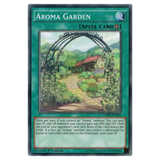 Yu-Gi-Oh! - Clash of Rebellions - Aroma Garden (Common) CORE-EN062