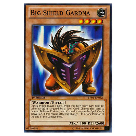 Yu-Gi-Oh! - Battle Pack 2 - War of the Giants - Big Shield Gardna (Common) BP02-EN032