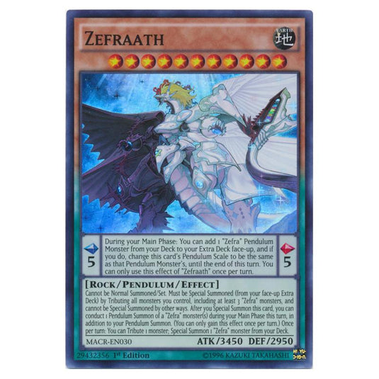 Yu-Gi-Oh! - Maximum Crisis - Zefraath (Super Rare) MACR-EN030