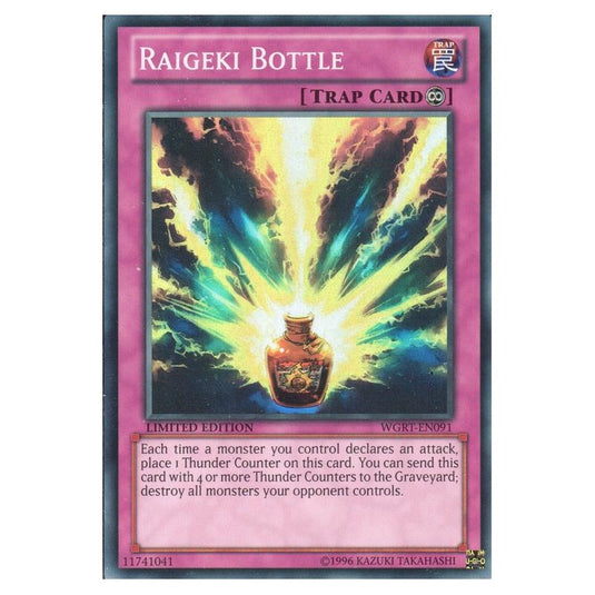 Yu-Gi-Oh! - War of the Giants Reinforcements - Raigeki Bottle (Super Rare) WGRT-EN091
