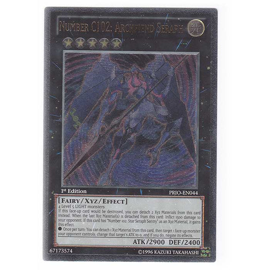 Yu-Gi-Oh! - Primal Origin - Number C102: Archfiend Seraph (SR) - 44/99