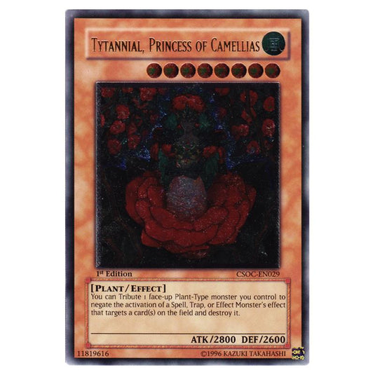 Yu-Gi-Oh! - Crossroads of Chaos - Tytannial, Princess of Camellias (Ultimate Rare) CSOC-EN029