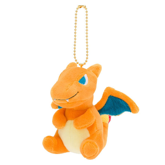 Pokemon - Plush Figure - Mocchiri Mascot - Charizard (4 Inch)