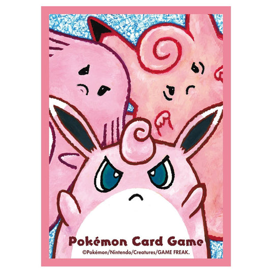 Pokemon - Chansey, Clefable & Wigglytuff - Card Sleeves (64 Sleeves)