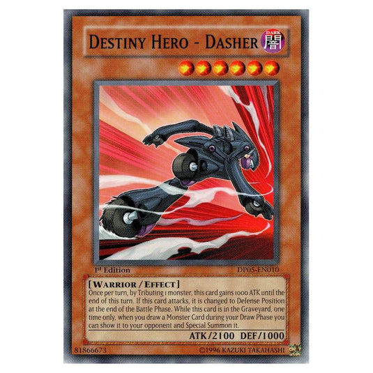 Yu-Gi-Oh! - Duelist Pack - Aster Phoenix - Destiny HERO - Dasher (Common) DP05-EN010