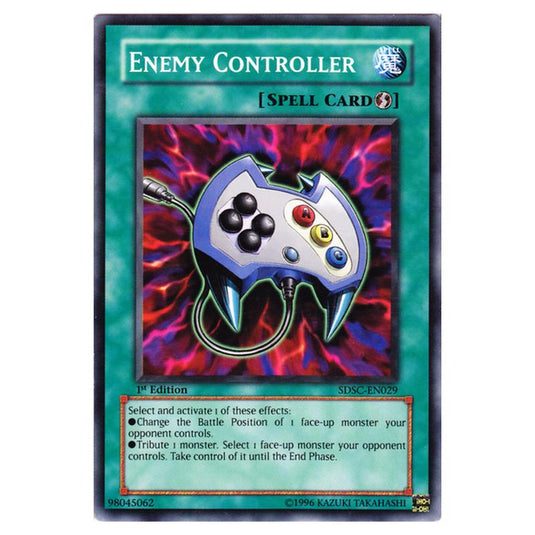 Yu-Gi-Oh! - Spellcaster's Command Structure Deck - Enemy Controller (Common) SDSC-EN029