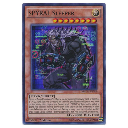 Yu-Gi-Oh! - Maximum Crisis - SPYRAL Sleeper (Super Rare) MACR-EN086