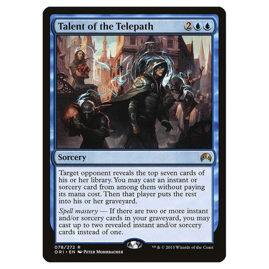 Magic The Gathering - Magic Origins - Talent Of The Telepath - 78/272