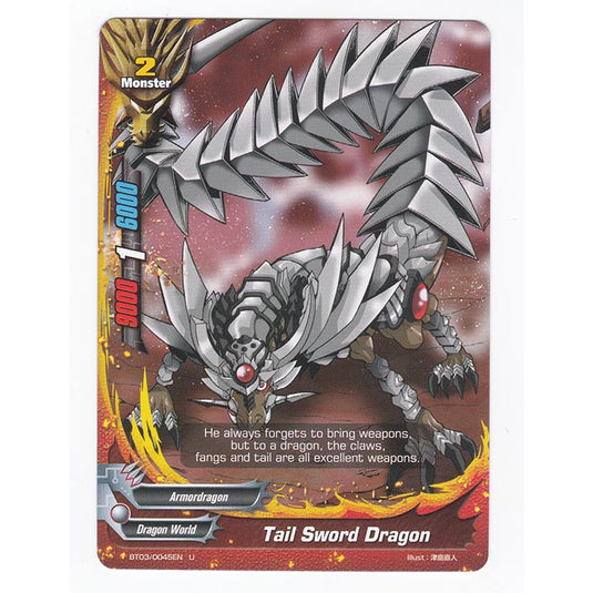 Future Card Buddyfight - Drums Adventures - Tail Sword Dragon - 45/105