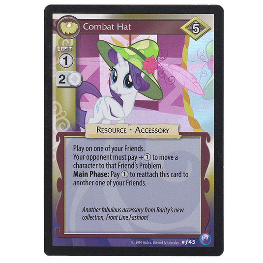 MLP - Canterlot Nights - Foil - Combat Hat - #f45