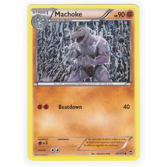 Pokemon - XY Furious Fists - Machoke - 45/111