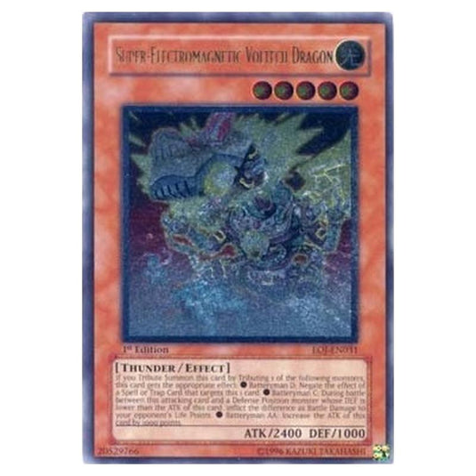 Yu-Gi-Oh! - Enemy of Justice - Super-Electromagnetic Voltech Dragon (Ultimate Rare) EOJ-EN031
