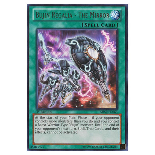 Yu-Gi-Oh! - Shadow Specters - Bujin Regalia - The Mirror (Rare) SHSP-EN063