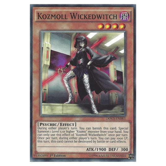 Yu-Gi-Oh! - Dimension of Chaos - Kozmoll Wickedwitch (Common) DOCS-EN083