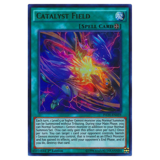 Yu-Gi-Oh! - Invasion - Vengeance - Catalyst Field (Ultra Rare) INOV-EN059