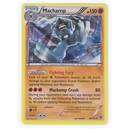 Pokemon - XY Furious Fists - Machamp - 46/111