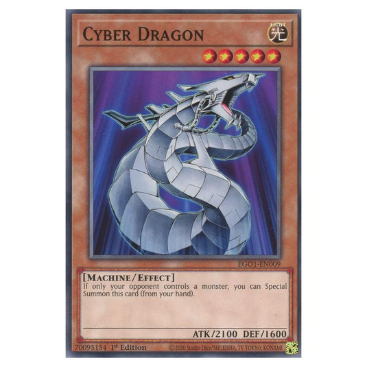 Yu-Gi-Oh! - Egyptian God Deck - Obelisk the Tormentor - Cyber Dragon (Common) EGO1-EN009