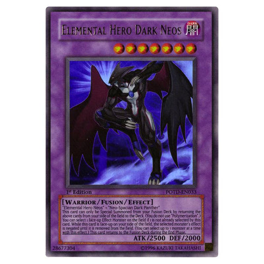 Yu-Gi-Oh! - Power of the Duelist - Elemental HERO Dark Neos (Ultra Rare) POTD-EN033