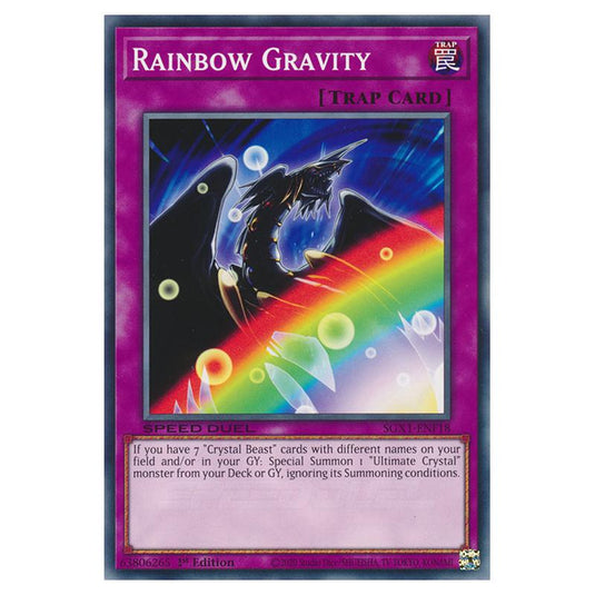 Yu-Gi-Oh! - Speed Duel GX - Duel Academy Box - Rainbow Gravity (Common) SGX1-ENF18