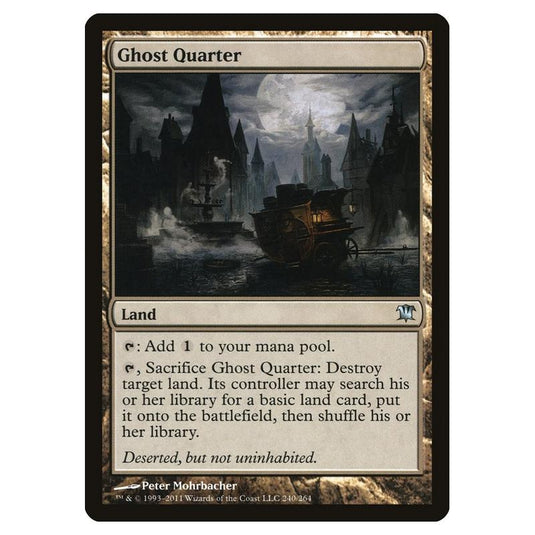 Magic the Gathering - Innistrad - Ghost Quarter - 240/264